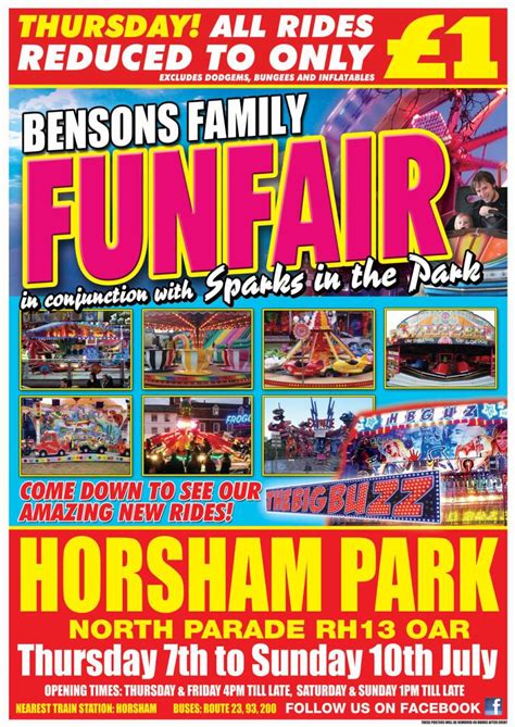 Horsham Park Funfair Mandl Pleasure Fairs