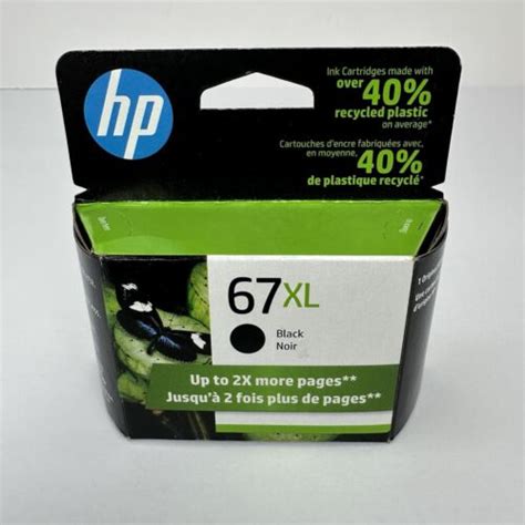 Hp Xl High Yield Black Ink Cartridge Original Oem Genuine New Exp