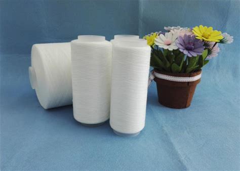 Bright Semi Dull Raw White S Twist And Z Twist Yarn Polyester