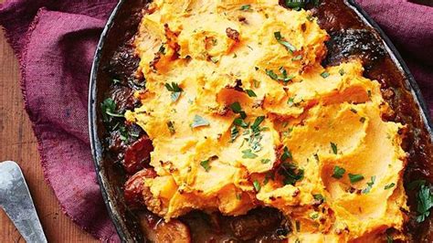 Lamb And Spinach Pie With Sweet Potato Topping The Australian