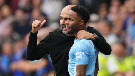 Raheem Sterling - Chelsea-Neuzugang kartet gegen Ex-Trainer Pep ...