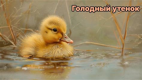 Аудиосказка "Голодный утенок" - YouTube