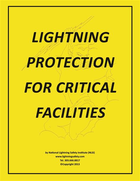 Pdf Lightning Protection For Critical Facilities