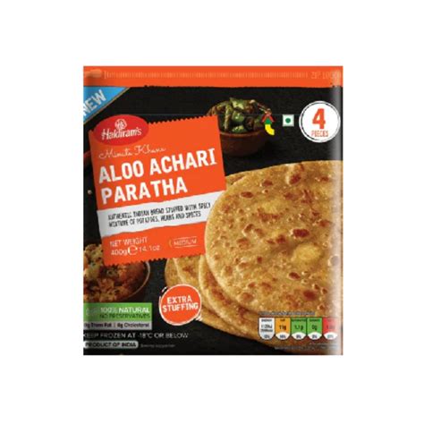 Haldiram Aloo Achari Paratha 400gms De Indian Mart
