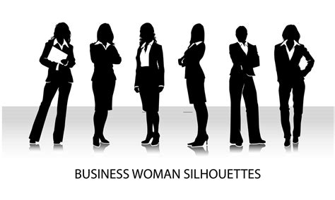 Business Woman Silhouette Png