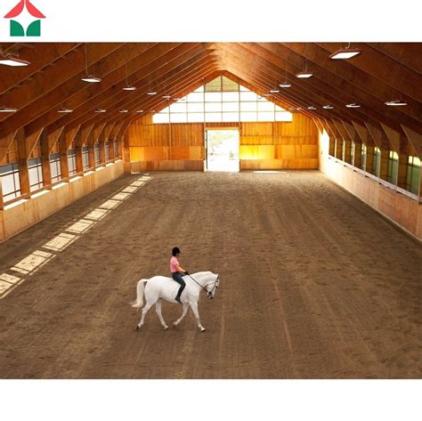 Buy Prefab Metal Frame Light Steel Structure Indoor Horse Riding Arenas