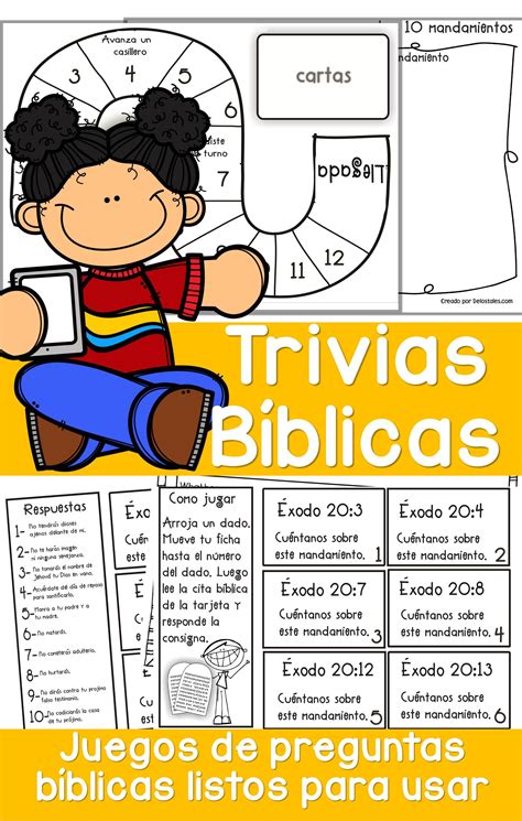 Trivias Bíblicas en 2020 Juegos de la escuela dominical Preguntas