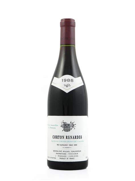 Michel Gaunoux Corton Renardes Grand Cru The Oaks Cellars