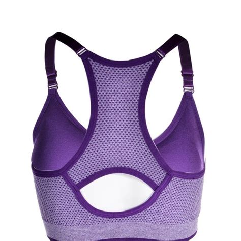 Puma Intimates And Sleepwear Puma Womens Seamless Sports Bra With Removable Cups Purple Poshmark