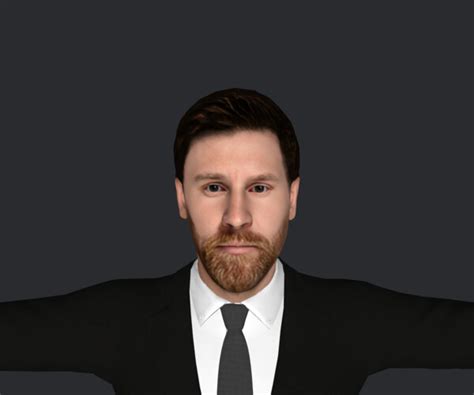 ArtStation - Lionel Messi Hyper Realistic Full Body Fully Rigged 3D Character | Game Assets