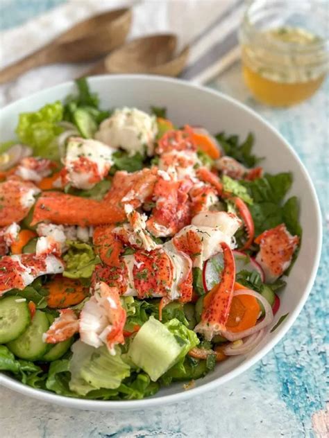 Recette De Salade Asiatique Au Homard Ou Fruit De Mer