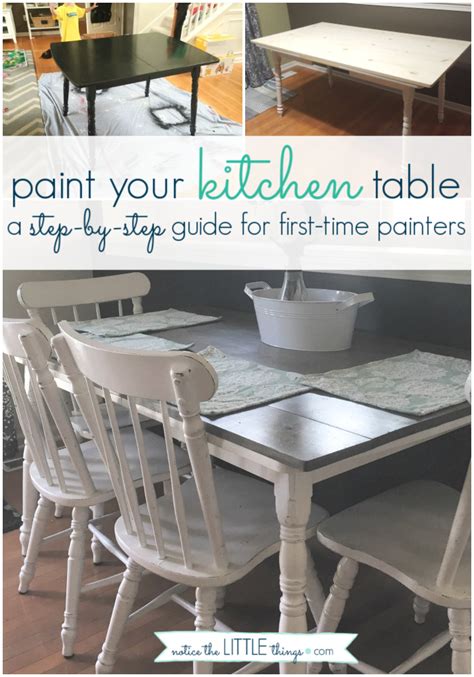 How To Paint My Kitchen Table Things In The Kitchen