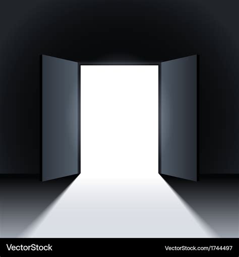 Open Door Vector