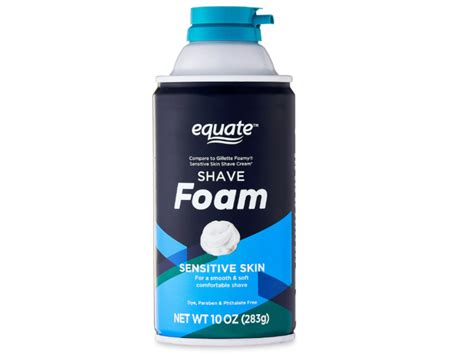 Equate Shave Foam, 10 oz/283 g Ingredients and Reviews