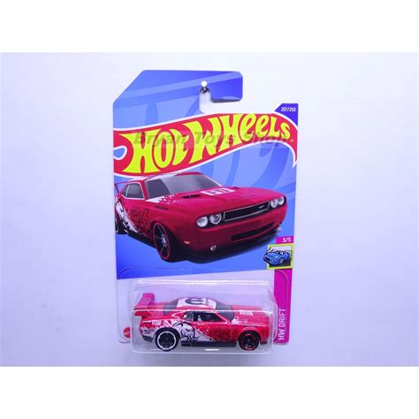 Jual Hot Wheels Dodge Challenger Drift Car Merah Shopee Indonesia