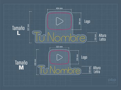 Ne N Led Youtube Personalizado Tienda Vinilos Publipaul