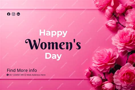 Premium Psd Happy Womens Day Day Post Template Happy Womens Day