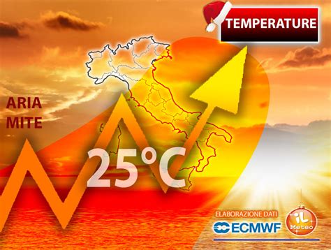 Meteo Temperature Da Record A Natale Previsti Picchi Fino A C