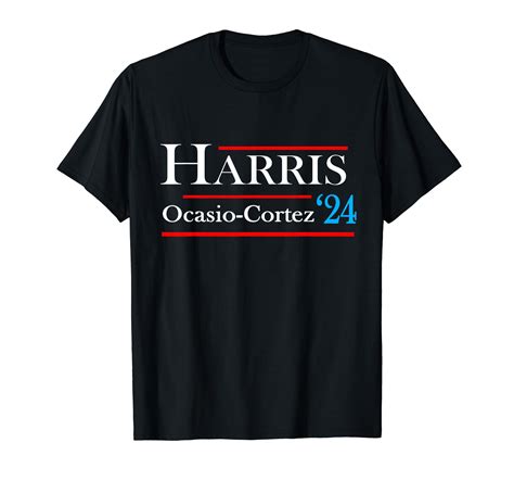 Kamala Harris Alexandria Ocasio Cortez 2024 President Vote T Shirt