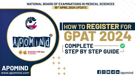 How To Fill GPAT 2024 Exam Form Step By Step Guide How To Register