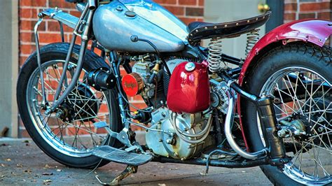 1948 Indian Chief Bobber At Las Vegas Motorcycles 2023 As S175 Mecum