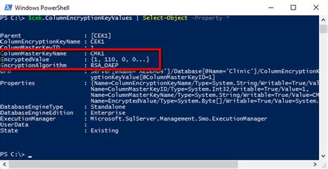 Getting Started With Always Encrypted Using Powershell Microsoft