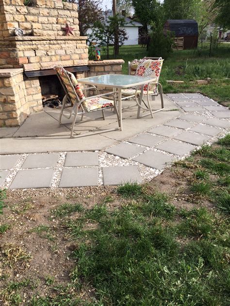 Extend Ur Patio Without Using Concrete Super Easy All U Need Pavers