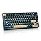 Amazon Sbockeeb Wireless Creamy Pink Mechanical Keyboard Hot Swappable Custom Keyboard