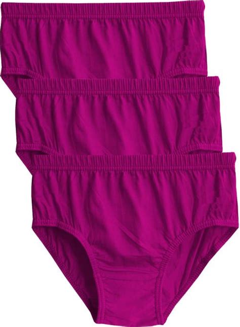 Buy The Blazze Women Purple Cotton Blend Pack Of 3 Hipster Panty S Online At Best Prices In