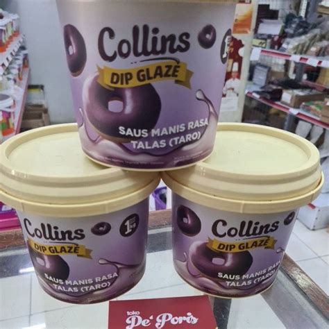 Jual Collins Dip Glaze Taro Talas Kg Shopee Indonesia