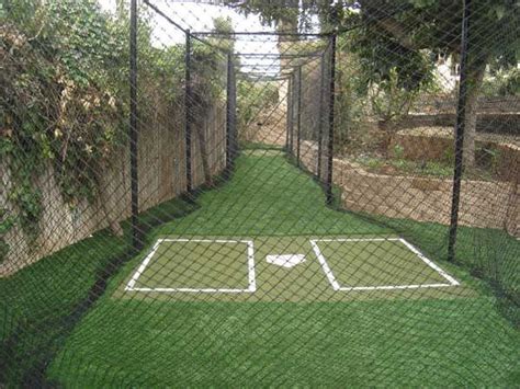 Backyard Batting Cage - Backyard Design Ideas