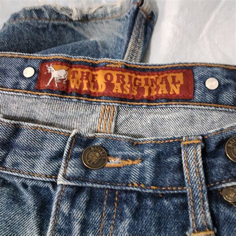 Baileys Original Wild Ass Men S Vntg Blue Suspender B Gem