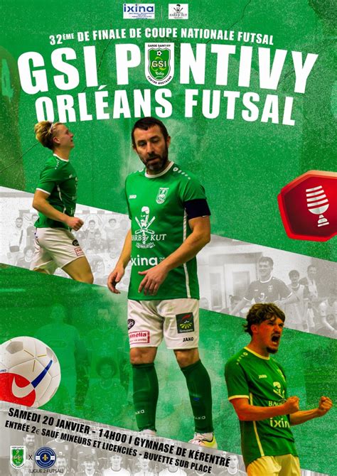 Futsal Gsi Pontivy Orl Ans Futsal Tout Ce Qu Il Faut Savoir Gsi