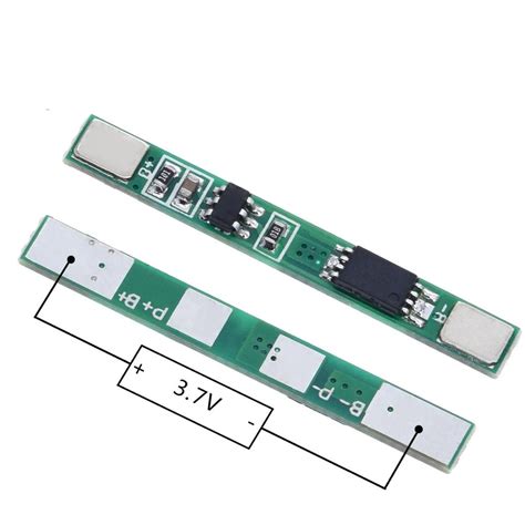 1S 3 7V 3A Li Ion BMS PCM Battery Protection Board Pcm For 18650