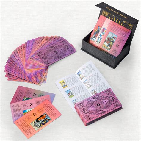 Tarot Cards With Guide Book Tarot Cards For Beginners Tarot Cards With Meanings On Them