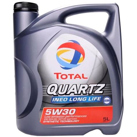 Total Quartz Ineo Long Life 5w30 Fully Synthetic Engine Oil 5 Litre