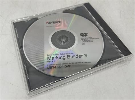 Keyence Mb H D Dvd Marking Builder Software Ver New Ebay