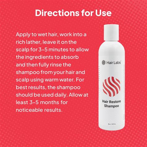 Hair Restore Shampoo Hair Restoration Laboratories Hair Restoration