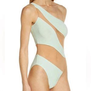 Norma Kamali Swim 265 Norma Kamali Snake Mesh Mio One Piece