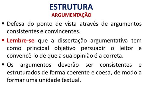 O Que Uma Disserta O Argumentativa Trabalho De Formatura