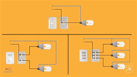 Conexiones Para Interruptores Simples Dobles Y Triples Youtube