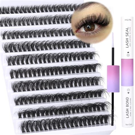 Fluffy Lash Extension Kit 200pcs Volume Cluster Eyelash