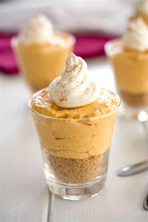 No Bake Pumpkin Cheesecake In 15 Minutes Kitchen Gidget