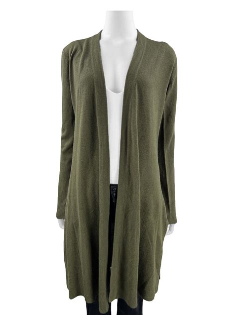 Cardigan Le Lis Blanc Alongado Verde Original Etiqueta Nica