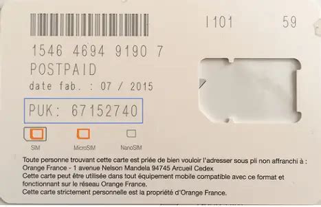 Où trouver le code PUK pour débloquer sa carte SIM facilement