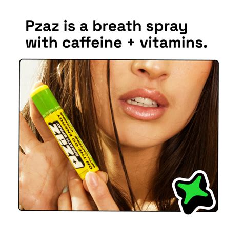 Say Goodbye To Afternoon Crashes How Pzaz Caffeinated Breath Spray