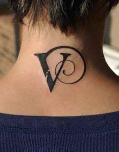 65 Amazing V Letter Tattoo Designs and Ideas - Body Art Guru