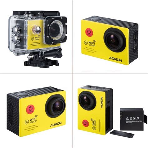 Aokon Action Camera SJ7000 Sports Waterproof Camera 1080P 12M HD Helmet