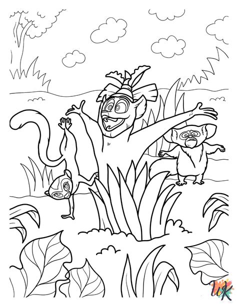 20 Madagascar Coloring Pages For Kids