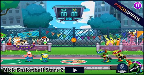 Nick Basketball Stars 2 Play The Game For Free On Pacogames